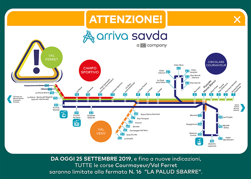 Chiusura Val Ferret - Settembre 2019