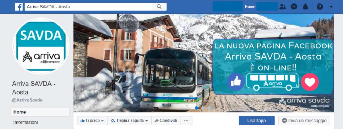 Facebook Arriva SAVDA